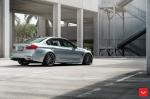 BMW M3 Sedan on Vossen Wheels (HF-3) 2019 года